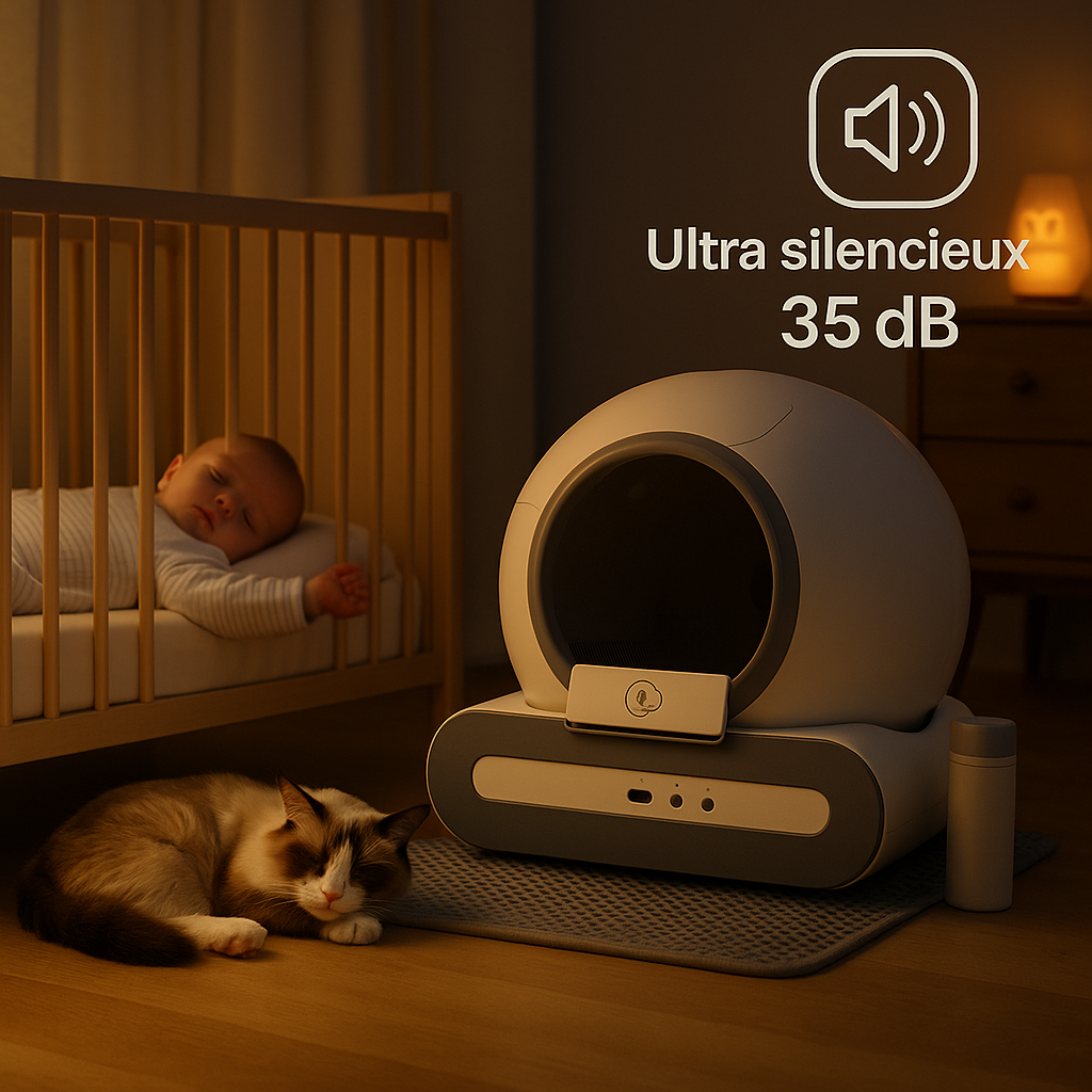 litiere auto nettoyante pour chat