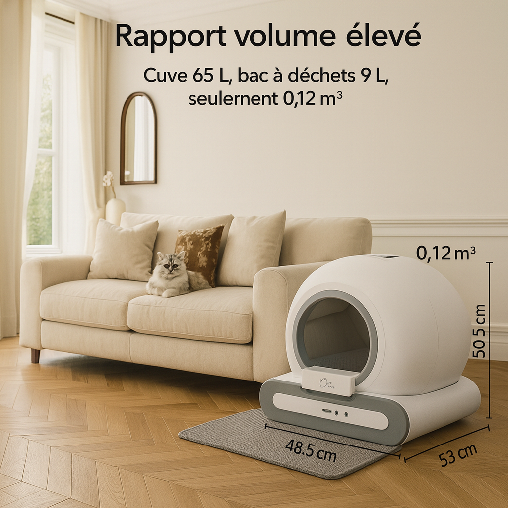 litiere auto nettoyante pour chat