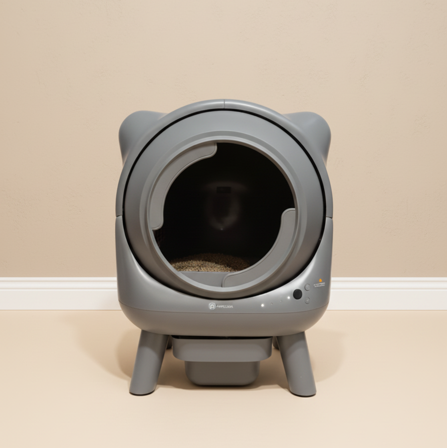 Litière automatique pour chat