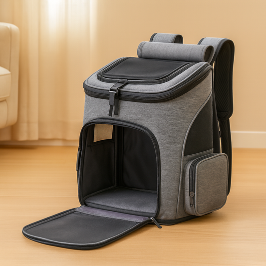 Sac à dos de transport pour chat respirant pliable sac de transport pour animaux de voyage extensible grande capacité créatif pour chats chiens