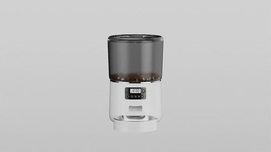 Distributeur Automatique de Nourriture pour Animaux 4L Distributeur Automatique de Croquettes pour Chat Contrôle Intelligent Résistant aux Insectes et Blocages Mangeoire Programmable pour Chat et Chien